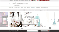Desktop Screenshot of lampemesteren.com